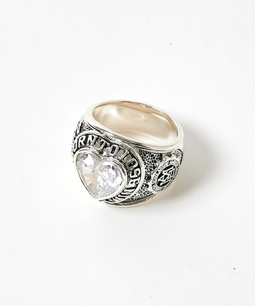 AMBUSH(アンブッシュ)の「【AMBUSH/アンブッシュ】HEART CLASS RING(リング・メンズ・シルバー・XL)」の6枚目の写真
