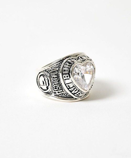 AMBUSH(アンブッシュ)の「【AMBUSH/アンブッシュ】HEART CLASS RING(リング・メンズ・シルバー・XL)」の2枚目の写真