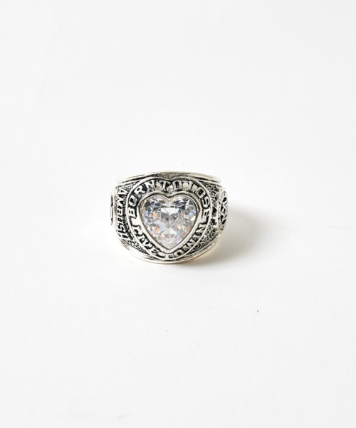 AMBUSH(アンブッシュ)の「【AMBUSH/アンブッシュ】HEART CLASS RING(リング・メンズ・シルバー・XL)」の3枚目の写真