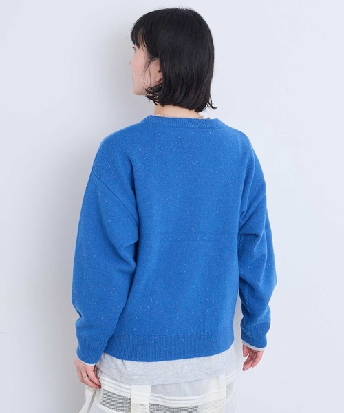 l'atelier du savon(アトリエドサボン)の「川辺をおよぐカモのジャカードプルオーバー(ニット/セーター・レディース・グレー/ブルー/イエロー・FREE)」の20枚目の写真