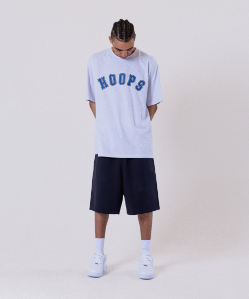 ALL DAY HOOPS(オールデイフープス)の「フープスバスティロゴオーバーサイズ半袖Tシャツメランジホワイト(Tシャツ/カットソー・メンズ・その他・1/2/3/WOMENS)」の6枚目の写真