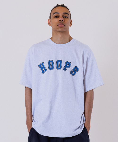 ALL DAY HOOPS(オールデイフープス)の「フープスバスティロゴオーバーサイズ半袖Tシャツメランジホワイト(Tシャツ/カットソー・メンズ・その他・1/2/3/WOMENS)」の9枚目の写真