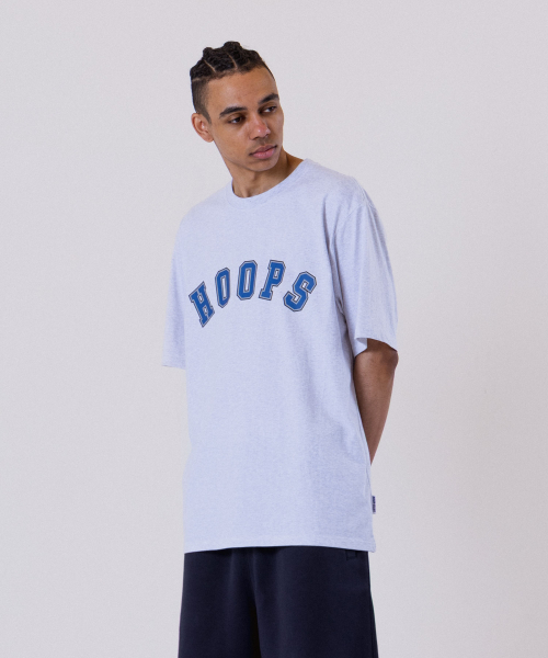 ALL DAY HOOPS(オールデイフープス)の「フープスバスティロゴオーバーサイズ半袖Tシャツメランジホワイト(Tシャツ/カットソー・メンズ・その他・1/2/3/WOMENS)」の10枚目の写真