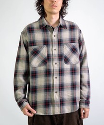 BIG MAC（ビッグマック）の「[BIGMAC] CHECK DYE L/S SHIRTS / ヘビーネルチェックオーバダイ　ワークシャツ（シャツ/ブラウス）」