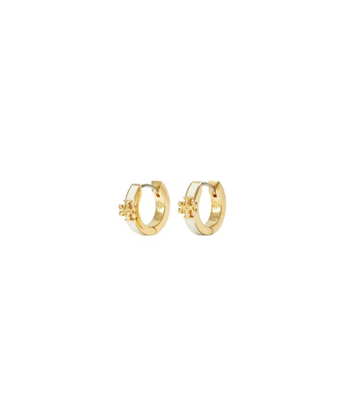 TORY BURCH｜トリーバーチ（レディース）のピアス（両耳用）（ホワイト