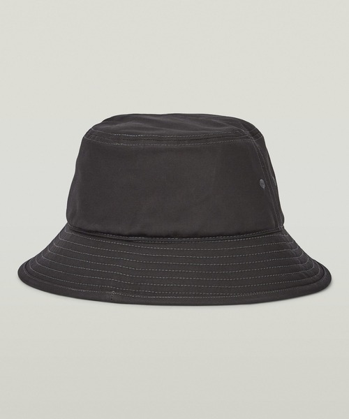 G-STAR（ジースター）の「Originals Bucket Hat/ブランドロゴバケットハット（ハット・メンズ・ダークブラック・LARGE/MEDIUM）」の2枚目の写真
