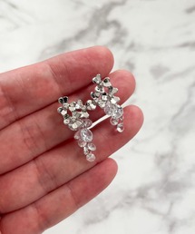 YU-KA:フラワーブーケピアス Flower bouquet earrings