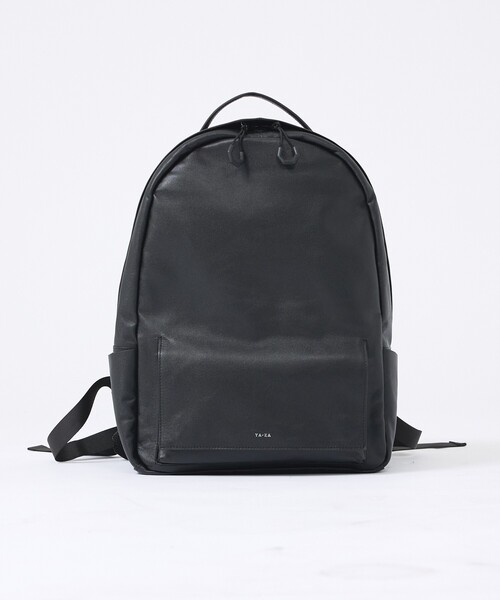 YArKA（ヤーカ）の「【YArKA/ヤーカ】real leather flap pocket round backpack/リアルレザー丸型フラップポケットバックパック/ユニセックス（バックパック/リュック・メンズ・ブラック・フリー）」の16枚目の写真