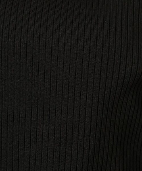 UNTITLED(アンタイトル)の「【二の腕カバー】スクエアネックテレコプルオーバー(Tシャツ/カットソー・レディース・オフホワイト/ブラック/カーキ・00/02/04/44/48/50)」の14枚目の写真