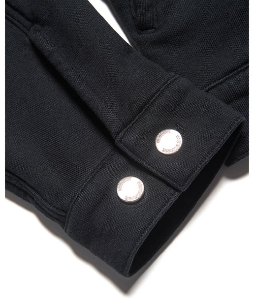 uniform experiment(ユニフォームエクスペリメント)の「SWEAT TRUCKER JACKET(ブルゾン・メンズ・ブラック・1/2/3)」の8枚目の写真