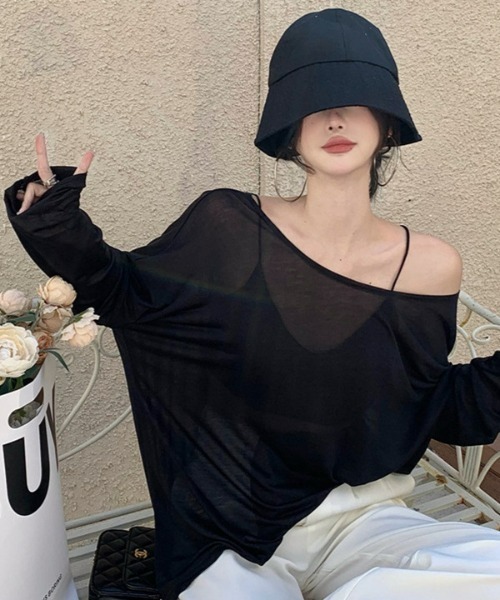REBALANCE（リバランス）の「カバーアップトップス（その他トップス・レディース・A/B/C・MEDIUM/LARGE）」の3枚目の写真