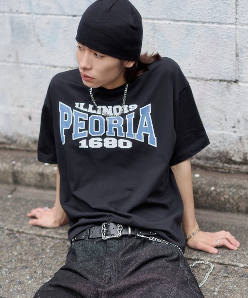WEGO（ウィゴー）の「WEGO/【26年春夏新作】接触冷感アクセ付キグラフィックTシャツ（Tシャツ/カットソー・メンズ・ワイン/ホワイト/ブラック・LARGE/MEDIUM）」の16枚目の写真