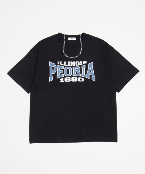 WEGO（ウィゴー）の「WEGO/【26年春夏新作】接触冷感アクセ付キグラフィックTシャツ（Tシャツ/カットソー・メンズ・ワイン/ホワイト/ブラック・LARGE/MEDIUM）」の20枚目の写真