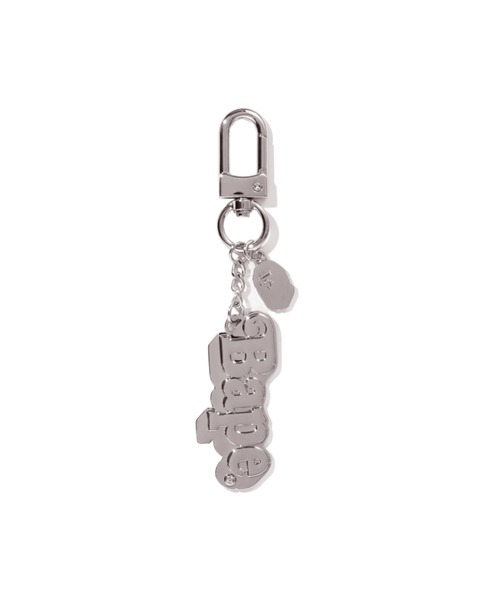 LOGO METAL KEYCHAIN（キーホルダー）｜A BATHING APE（アベイシング