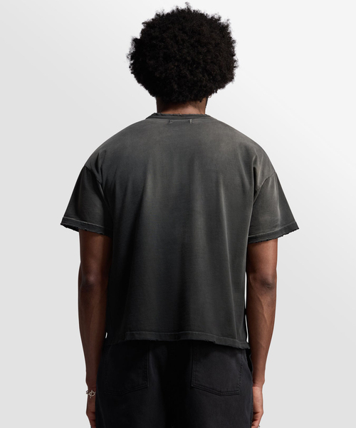 WISM(ウィズム)の「BARE KNUCKLES / ベアナックルズ Fader Basics T-Shirt Daily Tune(Tシャツ/カットソー・メンズ・ブラック・MEDIUM/LARGE)」の5枚目の写真