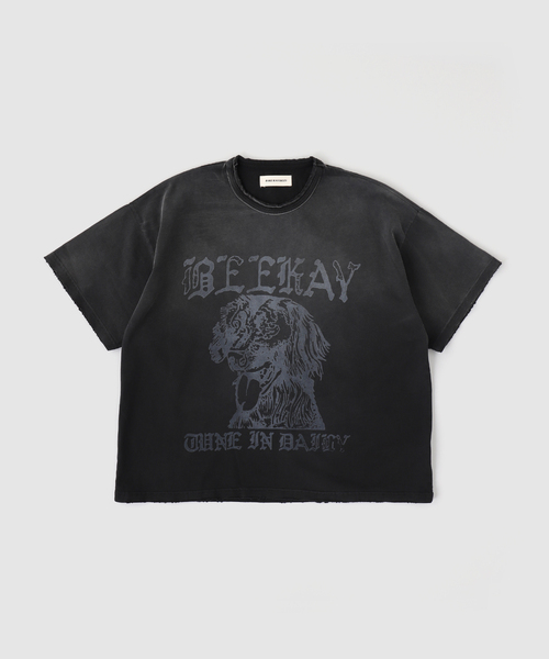 WISM(ウィズム)の「BARE KNUCKLES / ベアナックルズ Fader Basics T-Shirt Daily Tune(Tシャツ/カットソー・メンズ・ブラック・MEDIUM/LARGE)」の8枚目の写真