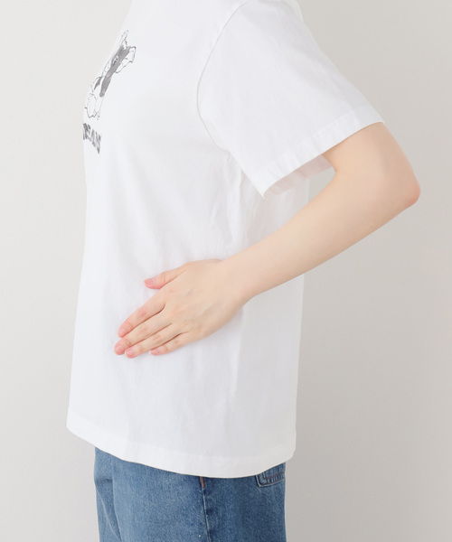 BALMYDAY'S(バルミーデイズ)の「BALMYDAYS/バルミーデイズ SLOBE別注 グレムリンTシャツ BAL-26SS-CS50(Tシャツ/カットソー・レディース・ホワイト・FREE)」の5枚目の写真