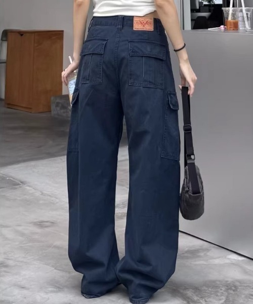 deux amour(ドゥーザムール)の「カーゴパンツ(カーゴパンツ・レディース・ネイビー・S)」の3枚目の写真