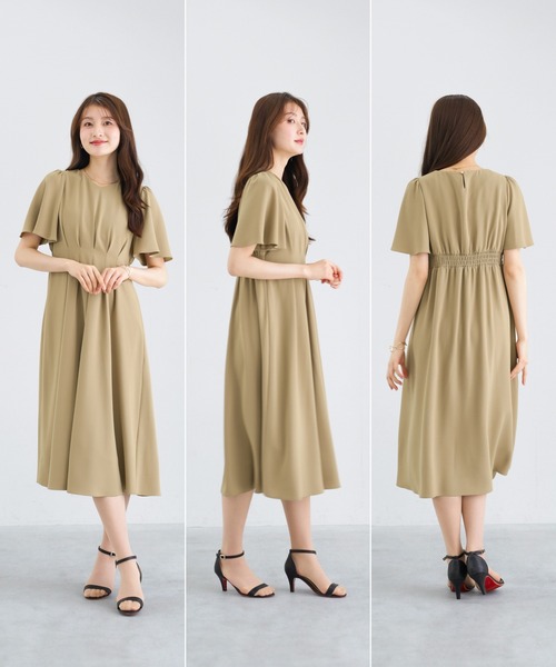 WHITE JOOLA(ホワイトジョーラ)の「【 ラクして整うカセット服 】 さらさらオックス・タックワンピース(ワンピース・レディース・ベージュ/ネイビー・L/M/S)」の17枚目の写真
