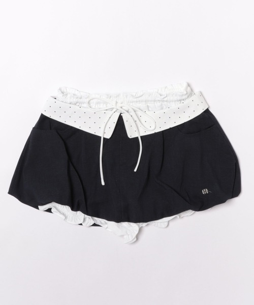 GRVRGROVE（グローブ）の「【JAPAN EXCLUSIVE】MINA LAYERED SKIRT（スカート・レディース・Navy/Beige・MEDIUM/SMALL）」の9枚目の写真