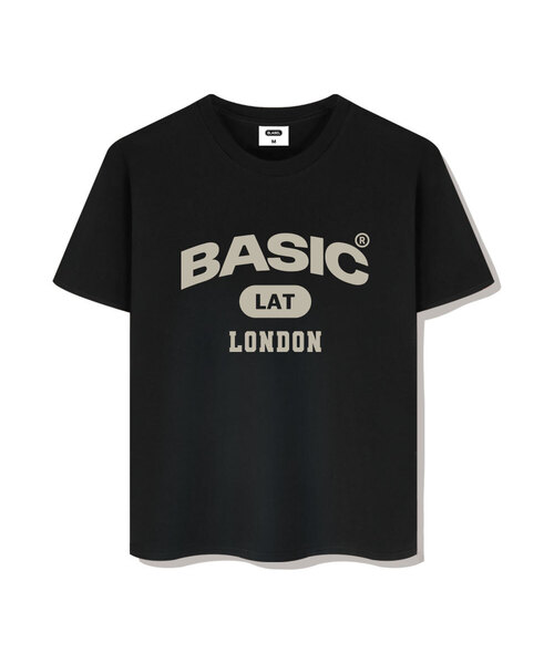 BASIC LABEL（ベーシックラベル）の「シティロンドン オーバーサイズ 半袖Tシャツ 4カラー [BLSE_1008]（Tシャツ/カットソー・レディース・ホワイト/アイボリー/ネイビー/ブラック・SMALL/MEDIUM/LARGE/X-LARGE）」の3枚目の写真