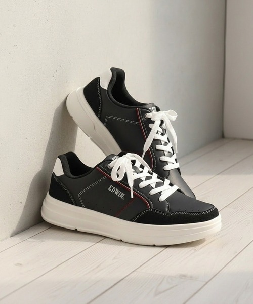 EDWIN(エドウィン)の「EDWIN 軽量スニーカー(スニーカー・メンズ・ネイビー/ホワイト・25.5cm/26cm/26.5cm/27cm/28cm/25cm)」の16枚目の写真