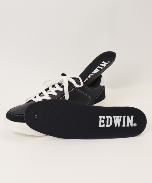 EDWIN(エドウィン)の「EDWIN 軽量スニーカー(スニーカー・メンズ・ネイビー/ホワイト・25.5cm/26cm/26.5cm/27cm/28cm/25cm)」の5枚目の写真