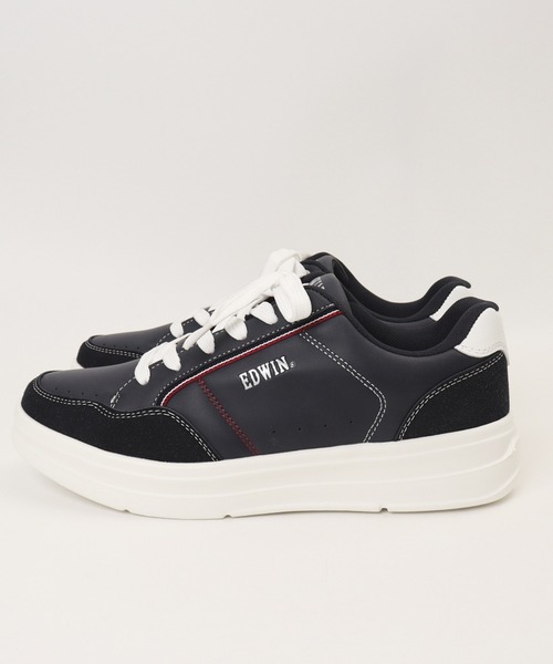 EDWIN(エドウィン)の「EDWIN 軽量スニーカー(スニーカー・メンズ・ネイビー/ホワイト・25.5cm/26cm/26.5cm/27cm/28cm/25cm)」の8枚目の写真