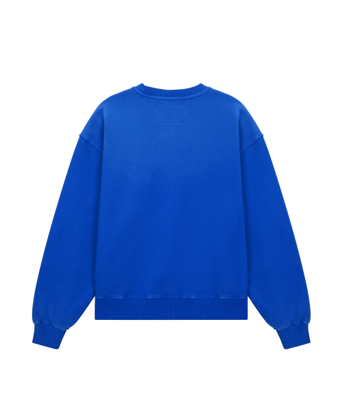 MTTIRE（マティレ）の「ME WASHED OVERLAY SWEATSHIRT / BLUE（スウェット・レディース・その他・LARGE/X-LARGE/SMALL/MEDIUM）」の2枚目の写真