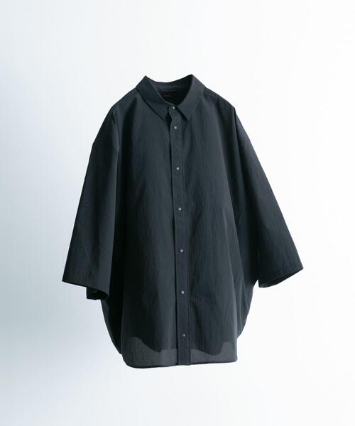 EKAL(エカル)の「『吸水速乾/通気性/軽量』DOT AIR HALF-SLEEVE SHIRTS(シャツ/ブラウス・メンズ・ブラック/ネイビー/グレー・MEDIUM/LARGE)」の2枚目の写真