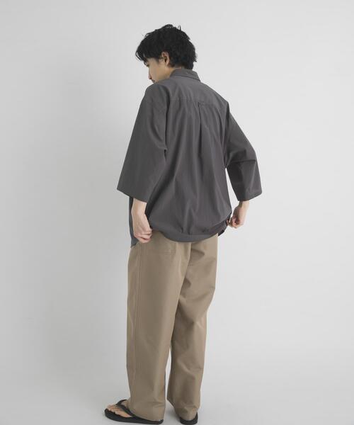 EKAL(エカル)の「『吸水速乾/通気性/軽量』DOT AIR HALF-SLEEVE SHIRTS(シャツ/ブラウス・メンズ・ブラック/ネイビー/グレー・MEDIUM/LARGE)」の4枚目の写真
