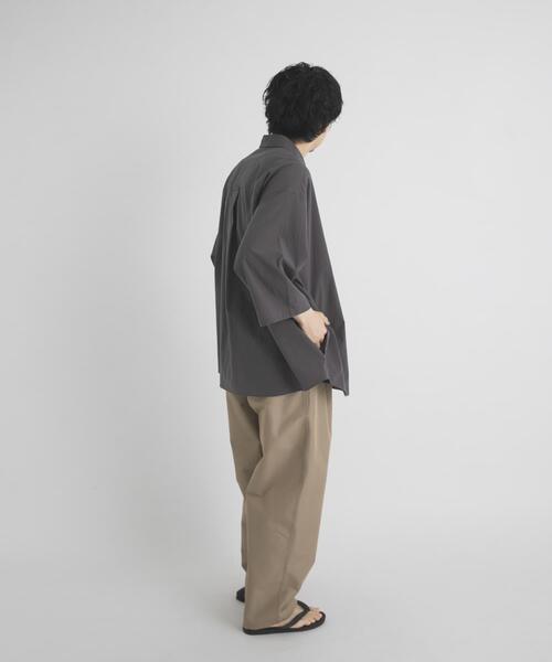 EKAL(エカル)の「『吸水速乾/通気性/軽量』DOT AIR HALF-SLEEVE SHIRTS(シャツ/ブラウス・メンズ・ブラック/ネイビー/グレー・MEDIUM/LARGE)」の5枚目の写真
