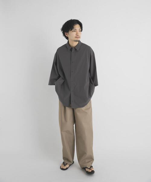 EKAL(エカル)の「『吸水速乾/通気性/軽量』DOT AIR HALF-SLEEVE SHIRTS(シャツ/ブラウス・メンズ・ブラック/ネイビー/グレー・MEDIUM/LARGE)」の6枚目の写真