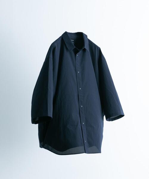 EKAL(エカル)の「『吸水速乾/通気性/軽量』DOT AIR HALF-SLEEVE SHIRTS(シャツ/ブラウス・メンズ・ブラック/ネイビー/グレー・MEDIUM/LARGE)」の12枚目の写真