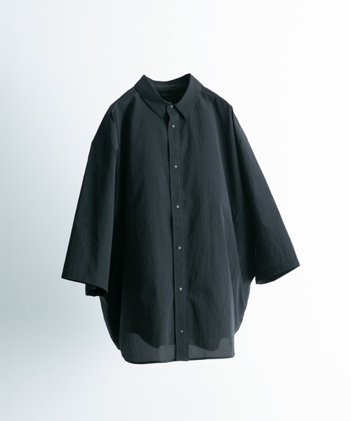 EKAL(エカル)の「『吸水速乾/通気性/軽量』DOT AIR HALF-SLEEVE SHIRTS(シャツ/ブラウス・メンズ・ブラック/ネイビー/グレー・MEDIUM/LARGE)」の1枚目の写真