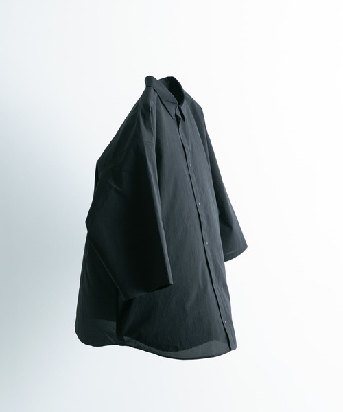 EKAL(エカル)の「『吸水速乾/通気性/軽量』DOT AIR HALF-SLEEVE SHIRTS(シャツ/ブラウス・メンズ・ブラック/ネイビー/グレー・MEDIUM/LARGE)」の4枚目の写真