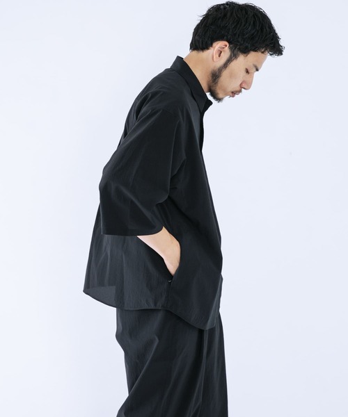 EKAL(エカル)の「『吸水速乾/通気性/軽量』DOT AIR HALF-SLEEVE SHIRTS(シャツ/ブラウス・メンズ・ブラック/ネイビー/グレー・MEDIUM/LARGE)」の8枚目の写真