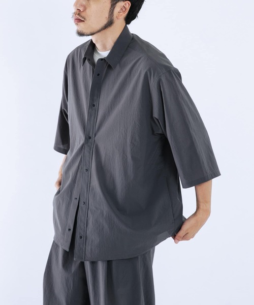 EKAL(エカル)の「『吸水速乾/通気性/軽量』DOT AIR HALF-SLEEVE SHIRTS(シャツ/ブラウス・メンズ・ブラック/ネイビー/グレー・MEDIUM/LARGE)」の17枚目の写真