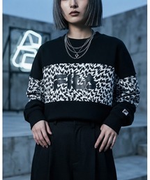 FILA（フィラ）の「ELEY KISHIMOTO×FILA SWEAT SHIRT   イーリーキシモト×フィラ スウェットシャツ（スウェット）」