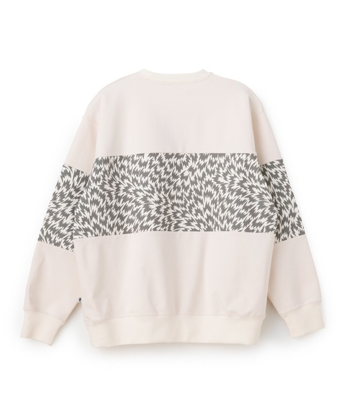 FILA（フィラ）の「ELEY KISHIMOTO×FILA SWEAT SHIRT / イーリーキシモト×フィラ　スウェットシャツ（スウェット・レディース・ブラック/オフホワイト・L/XL/S/M）」の3枚目の写真