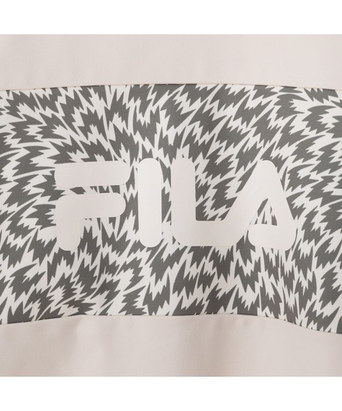FILA（フィラ）の「ELEY KISHIMOTO×FILA SWEAT SHIRT / イーリーキシモト×フィラ　スウェットシャツ（スウェット・レディース・ブラック/オフホワイト・L/XL/S/M）」の4枚目の写真