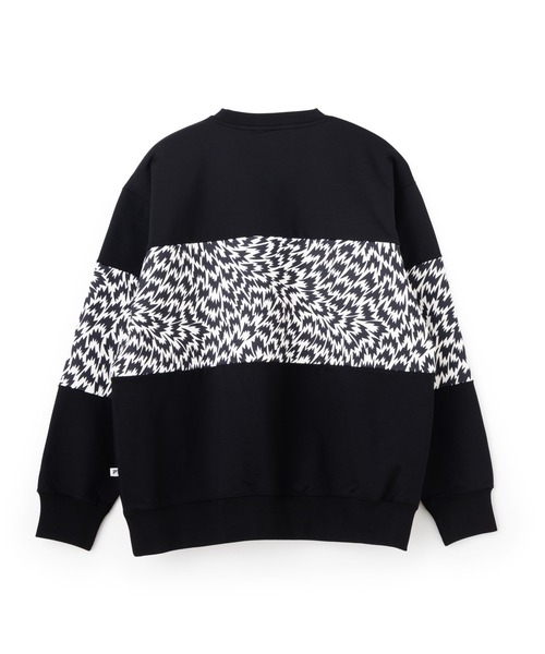 FILA（フィラ）の「ELEY KISHIMOTO×FILA SWEAT SHIRT / イーリーキシモト×フィラ　スウェットシャツ（スウェット・レディース・ブラック/オフホワイト・L/XL/S/M）」の7枚目の写真