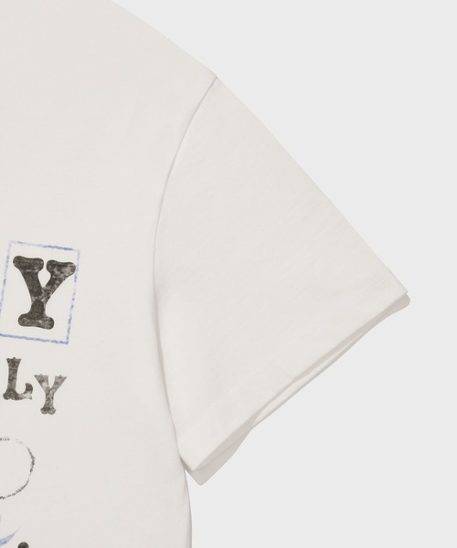 Wacky WiLLy(ワッキーウィリー)の「WOMEN'S BIG GRAPHIC HOTFIX SHORT SLEEVE T-SHIRT(Tシャツ/カットソー・レディース・ホワイト/チャコールグレー・FREE)」の6枚目の写真