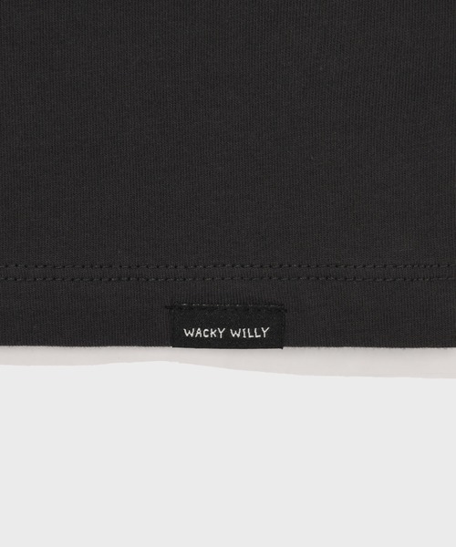 Wacky WiLLy(ワッキーウィリー)の「WOMEN'S BIG GRAPHIC HOTFIX SHORT SLEEVE T-SHIRT(Tシャツ/カットソー・レディース・ホワイト/チャコールグレー・FREE)」の12枚目の写真