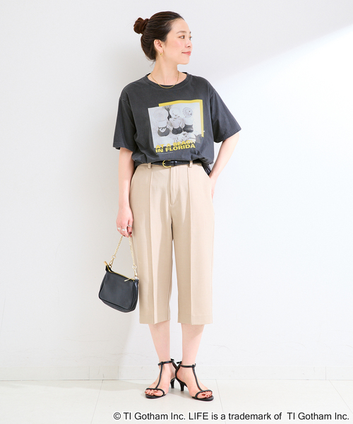 B.C STOCK(ベーセーストック)の「GOOD ROCK SPEED / グッドロックスピード LIFE PICTURE COLLECTION Tshirts(Tシャツ/カットソー・レディース・ピンク/ホワイト/チャコールグレー・FREE)」の4枚目の写真