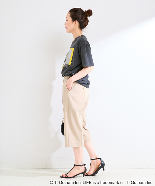 B.C STOCK(ベーセーストック)の「GOOD ROCK SPEED / グッドロックスピード LIFE PICTURE COLLECTION Tshirts(Tシャツ/カットソー・レディース・ピンク/ホワイト/チャコールグレー・FREE)」の5枚目の写真