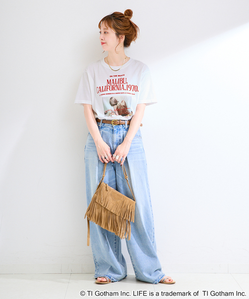 B.C STOCK(ベーセーストック)の「GOOD ROCK SPEED / グッドロックスピード LIFE PICTURE COLLECTION Tshirts(Tシャツ/カットソー・レディース・ピンク/ホワイト/チャコールグレー・FREE)」の10枚目の写真
