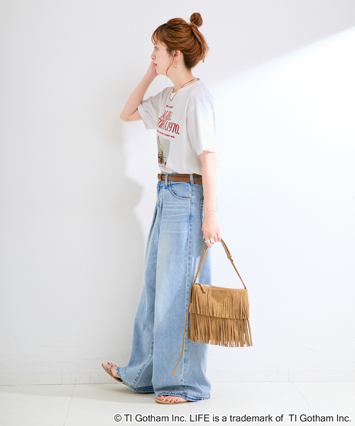 B.C STOCK(ベーセーストック)の「GOOD ROCK SPEED / グッドロックスピード LIFE PICTURE COLLECTION Tshirts(Tシャツ/カットソー・レディース・ピンク/ホワイト/チャコールグレー・FREE)」の11枚目の写真