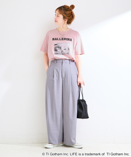 B.C STOCK(ベーセーストック)の「GOOD ROCK SPEED / グッドロックスピード LIFE PICTURE COLLECTION Tshirts(Tシャツ/カットソー・レディース・ピンク/ホワイト/チャコールグレー・FREE)」の16枚目の写真