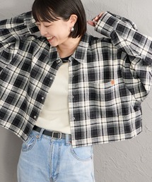 [UNIVERSAL OVERALL/ユニバーサルオーバーオール] 別注 ショート丈 ビッグポケットシャツ